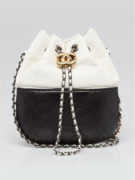 Chanel Quilted Leather Small Gabrielle Bucket Bag 